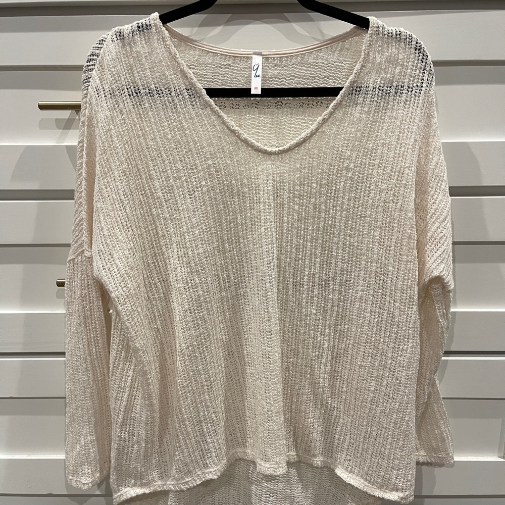 Cream sweater